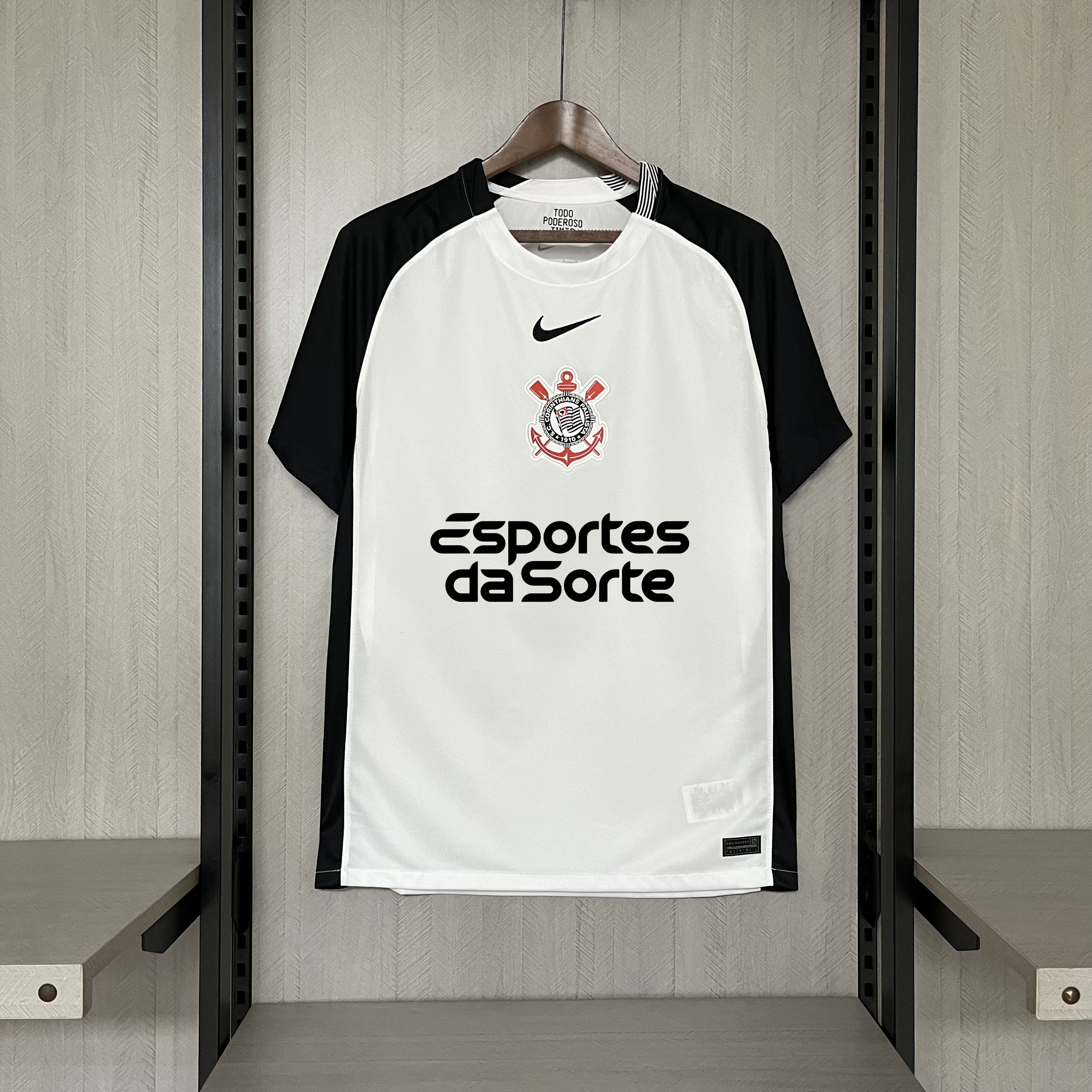 Corinthians Home 25/26 branca
